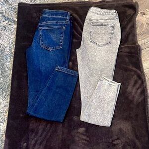 SO ( Kohl’s brand) Blue and Gray Women's Skinny Jeans Lot
